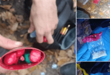 У Дніпрі двоє чоловіків розкладали згортки наркотиками