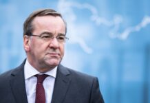 Пісторіус заявив, що війна Путіна проти України вже не є регіональною