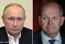 Шольц провів переговори з Путіним