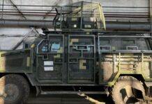 “Сталевий фронт” Ахметова виготовив захисні екрани для бронеавтомобілів “Козак”