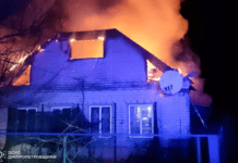 У Синельниківському районі рятувальники ліквідували пожежу в приватному житловому будинку