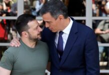 Зеленський сказав прем’єру Іспанії про готовність України допомогти в подоланні наслідків повені