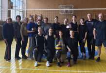 У камʼянському Ліцеї інформаційних технологій пройшла товариська гра з волейболу