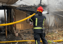 В Жовтих Водах надзвичайники ліквідували займання літньої кухні: деталі
