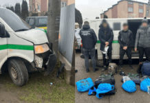 Затримання з переслідуванням: переправники, замасковані під інкасаторів, мало не вбили своїх клієнтів-втікачів
