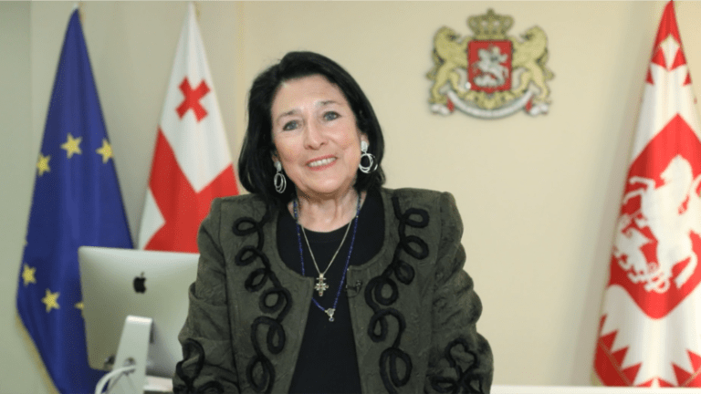 Зурабішвілі закликала демонстрантів до президентського палацу в день інавгурації Кавелашвілі