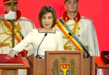 Санду засуджує російський удар по Україні і підтверджує перетин кордону Молдови однією з ракет