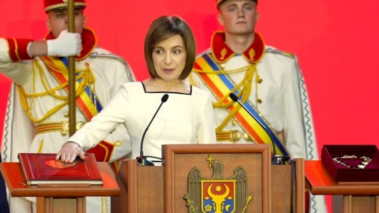 Санду засуджує російський удар по Україні і підтверджує перетин кордону Молдови однією з ракет