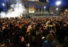 У Тбілісі затримали українця, який брав участь у протестах, – ЗМІ