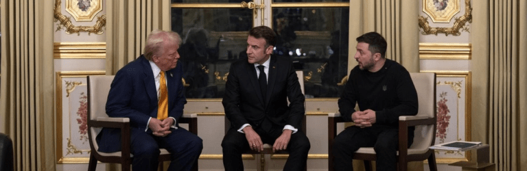 Зустріч Зеленського, Трампа та Макрона у Парижі: про що говорили лідери держав і яких домовленостей досягли