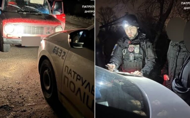 У Дніпрі затримали неповнолітніх, які каталися на авто