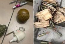 У Дніпрі на площі Вокзальній та біля АЗС виявили грнанати та набої