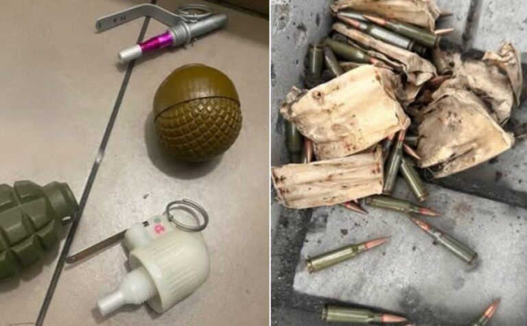 У Дніпрі на площі Вокзальній та біля АЗС виявили грнанати та набої