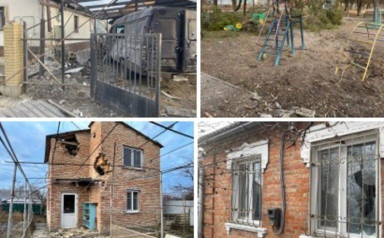 30 ворожих атак за день: на Нікопольщині від обстрілів постраждали люди, понівечені будинки, магазини та лінія електропередач