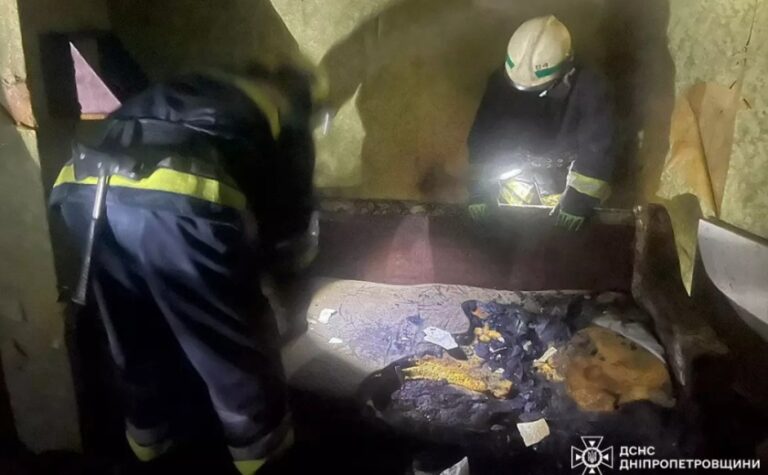 У П’ятихатках Кам’янського району під час пожежі у квартирі загинув чоловік