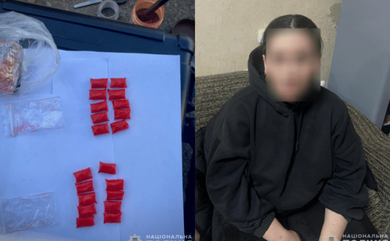 Сховала під одяг півсотні згортків з метадоном: правоохоронці Дніпра затримали 39-річну наркозбувачку
