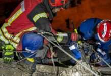 У центрі Києва завершили розбір завалів після удару “Шахедів” три доби тому