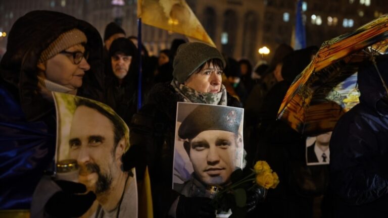 У Києві вшанували пам’ять перших загиблих учасників Революції Гідності