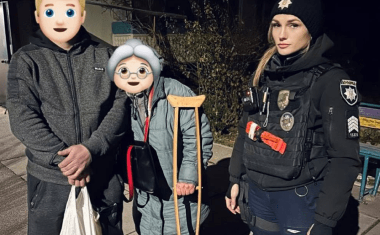 Патрульні Запоріжжя допомогли дезорієнтованій бабусі повернутися додому