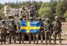 Швеція відправила своїх солдатів до кордону з Росією в рамках першої місії в складі НАТО