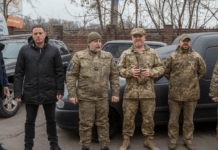 Андрій Білоусов та фонд “Осоння України” передали авто для ТРО Кам’янського району