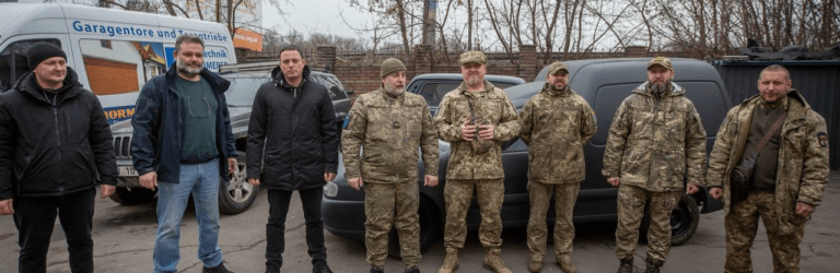 Андрій Білоусов та фонд “Осоння України” передали авто для ТРО Кам’янського району