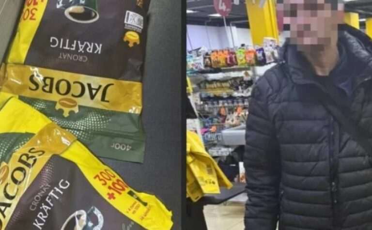 У Кривому Розі чоловік намагався викрасти з магазину каву: поліція охорони оперативно затримала крадія