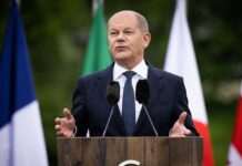 Шольц розкритикував наміри Трампа переселити палестинців з Сектора Газа