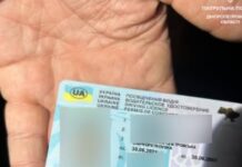 Патрульні Дніпра виявили у водія підроблене водійське посвідчення