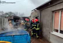 У Самарівському районі ліквідовано пожежу в приватному будинку