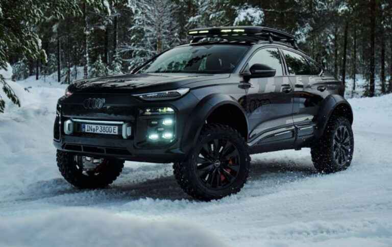 Audi представила електричний кросовер для екстремального бездоріжжя