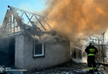 Вогнеборці Дніпра ліквідували займання господарчої споруди в АНД районі міста