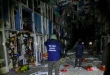 Який вигляд має ринок “Барабашово” в Харкові після нічної атаки: фото