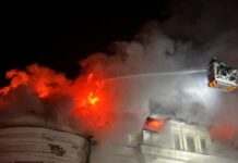 «Є загоряння торговельних павільйонів» після падіння дрона в Харкові – влада