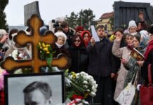 На акціях пам’яті Навального в РФ затримані щонайменше 26 людей