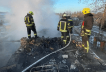 У Запоріжжі вранці горів житловий будинок