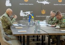 Сирський зустрівся з новим головою Військового комітету НАТО