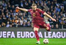 Ліга Європи: “Рома” втратила перемогу в Португалії, Довбик зробив асист