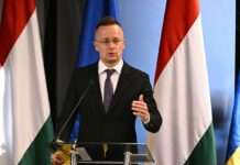 Сійярто заявив, що Угорщина дасть мільйон євро армії Лівану замість постачання зброї Україні