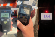 Патрульні Дніпра виявили трьох водіїв в стані алкогольного спʼяніння