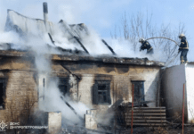 Надзвичайники Дніпровського району ліквідовали займання житлового будинку