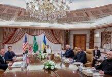 Розмова була «конструктивною та змістовною» – Умєров заявив про завершення зустрічі в Ер-Ріяді