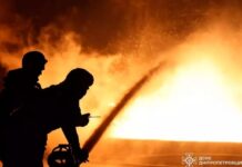 На Дніпропетровщині через ворожу атаку БпЛА виникли пожежі на двох підприємствах