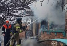 У Нікопольському районі на пожежі жінка отримала отруєння продуктами горіння