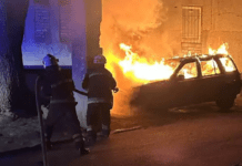 У Кам’янському вночі горів Land Rover: обійшлося без жертв