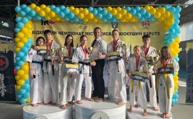 Кам’янчани вибороли призові місця на відкритому чемпіонаті Києва з кіокушин карате