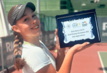 14-річна тенісистка з Дніпра виграла турнір на Мальті