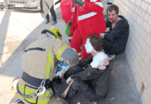 У Кривому Розі двоє людей травмувалися під час пожежі в гаражі