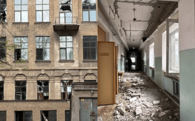 Через ворожу атаку безпілотниками у Дніпрі були пошкоджені понад 10 пам’яток культурної спадщини