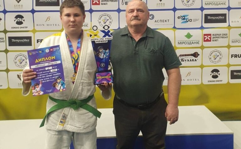Дзюдоїст з Камʼянського став чемпіоном Дитячої ліги дзюдо України